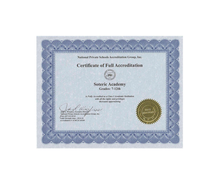 National Private Schools Accreditation Group 认证